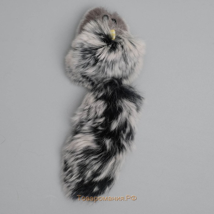 Мышь из натурального меха кролика, 6 см, микс цветов