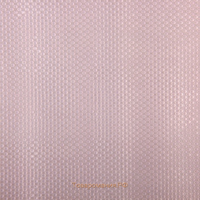 Коврик противоскользящий «Круги», 30×150 см, цвет розовый, прозрачный