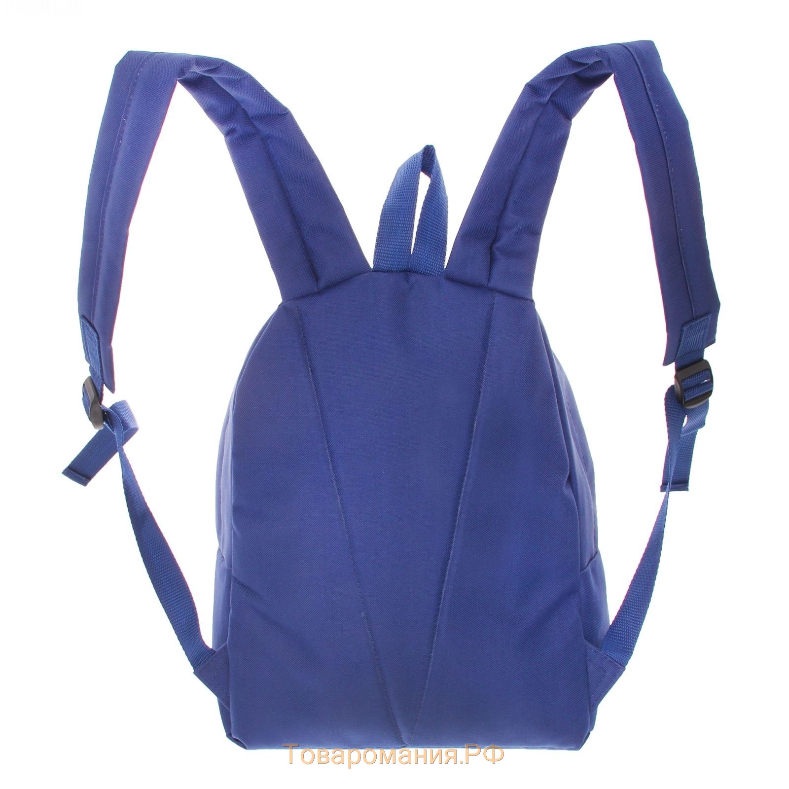 Рюкзак школьный из текстиля на молнии, 1 карман, «ЗФТС», цвет синий