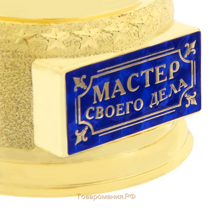 Кубок наградная фигура «Мастер своего дела», оскар, пластик, 18 х 6,3 см.