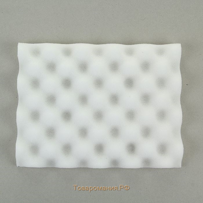 Мат для сушки цветов из мастики, 24,5×19×2,5 см, цвет белый