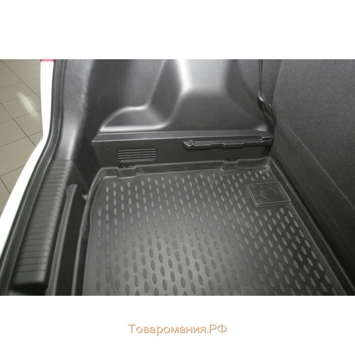 Коврик в багажник KIA Venga 2010-2016, хб. нижн. (полиуретан)