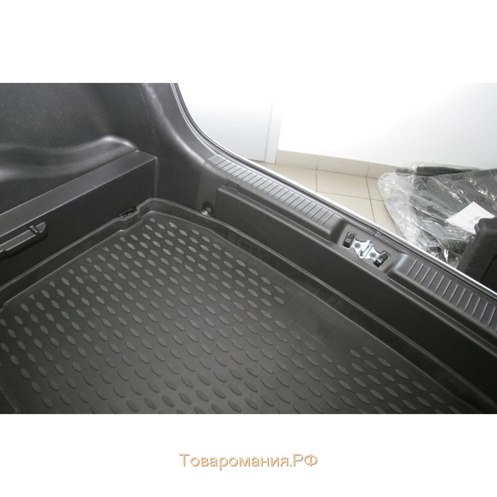 Коврик в багажник KIA Venga 2010-2016, хб. нижн. (полиуретан)