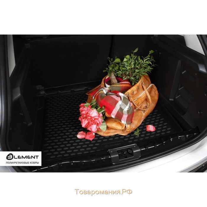 Коврик в багажник Renault Kaptur, 04/2016-2016, 4WD, 2WD (для комплектаций с фальш-полом)