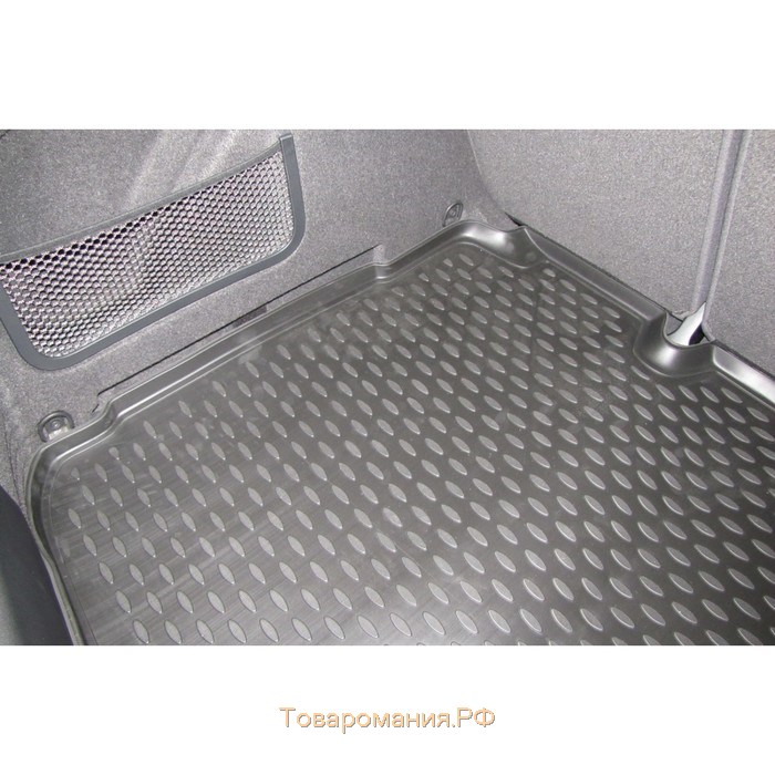 Коврик в багажник SEAT Leon 10/2007-2016, хб. (полиуретан)