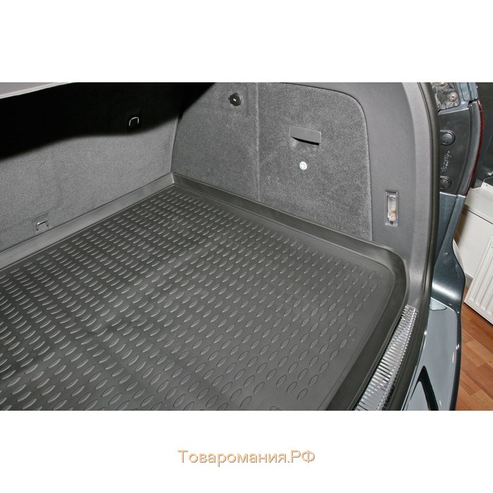 Коврик в багажник VW Touareg 10/2002-2016, кросс. (полиуретан)