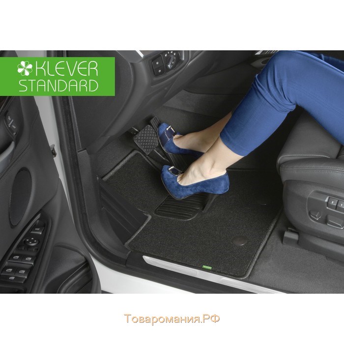 Коврики в салон Klever Standard Hyundai Solaris 2011-2016, хб., сед., 4 шт. (текстиль)