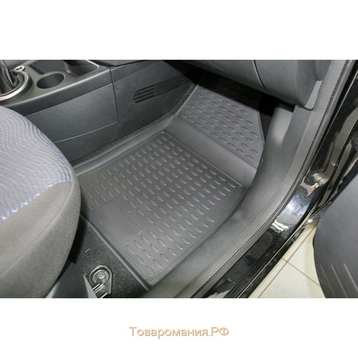 Коврики в салон FORD Fusion 09/2002-2016, Fiesta 2002-2008, 4 шт. (полиуретан)