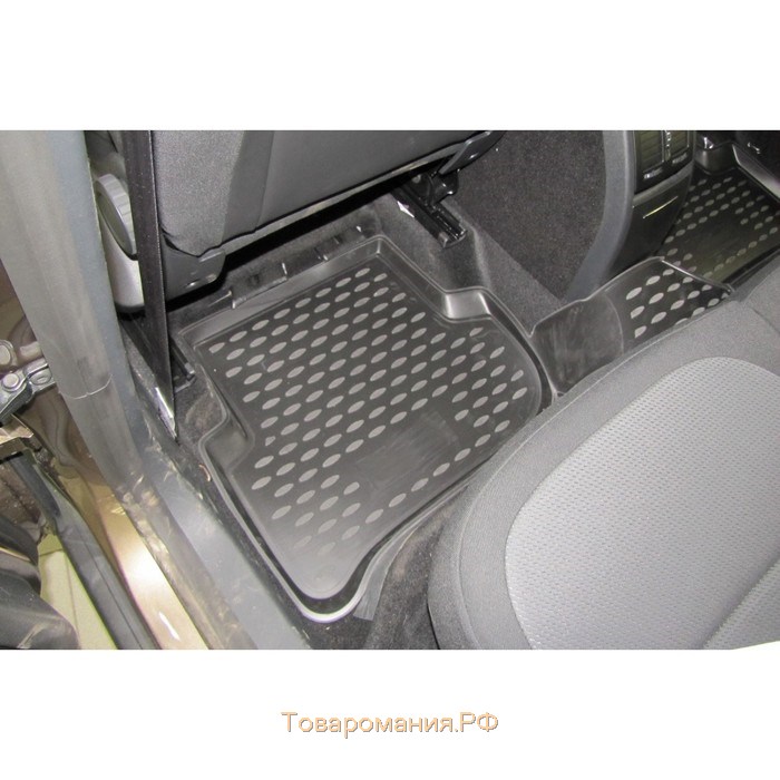 Коврики в салон SKODA Yeti 03/2009-2016, 4 шт. (полиуретан)