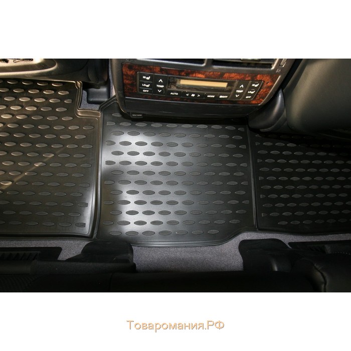 Коврики в салон TOYOTA Land Cruiser 200, 2012-2015 4 шт. (полиуретан)