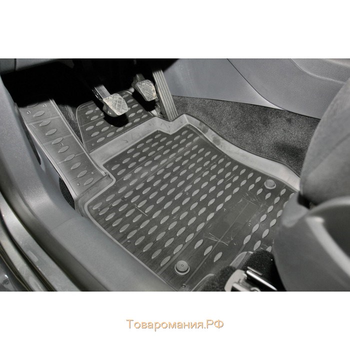 Коврики в салон VW Golf Plus 12/2004-2016, 4 шт. (полиуретан)