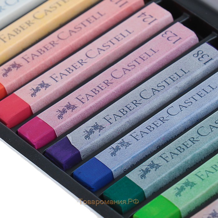 Пастель сухая художественная Soft Faber-Castell GOFA 12 цветов 128312