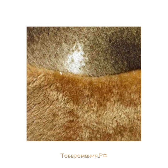 Чехлы сиденья меховые искусственные 2 предм. Skyway Arctic коричневый, S03001010