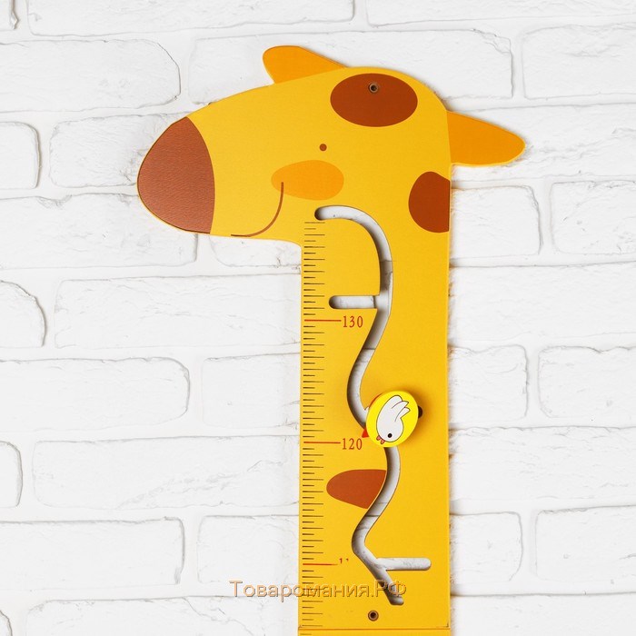 Бизиборд-ростомер «Жираф»