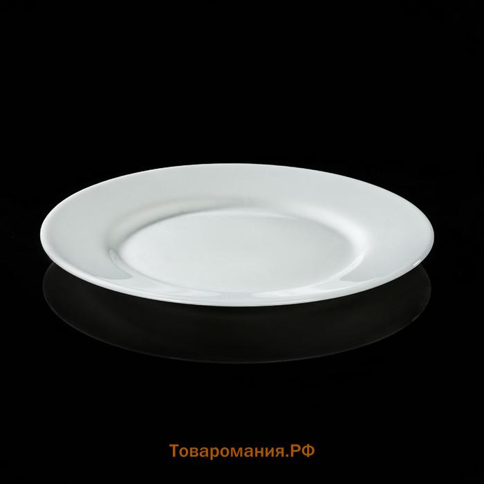 Сервиз столовый стеклокерамический Everyday, 18 предметов, цвет белый, серый