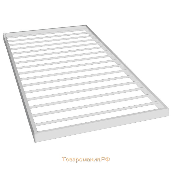 Кровать «Хостел Дуо», 800×2000 мм, металл, цвет белый