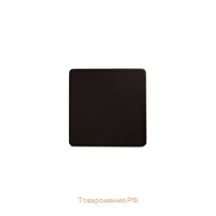 Тумба «Алеро» 2 ящика, 500×470×477 мм, экокожа, цвет горький шоколад