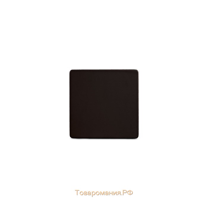 Широкая тумба «Алеро», 1 ящик, 500×470×480 мм, экокожа, цвет горький шоколад