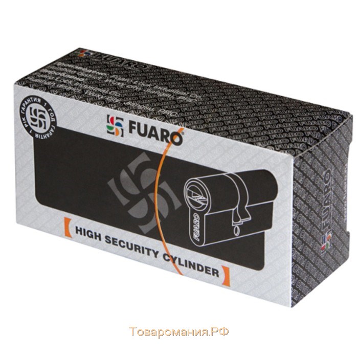 Цилиндровый механизм Fuaro 100 CA 105 (30х10х65) CP, 3 ключа, цвет хром