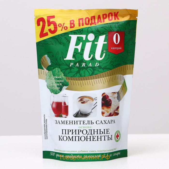 Заменитель сахара Fitparad №7, 400 г