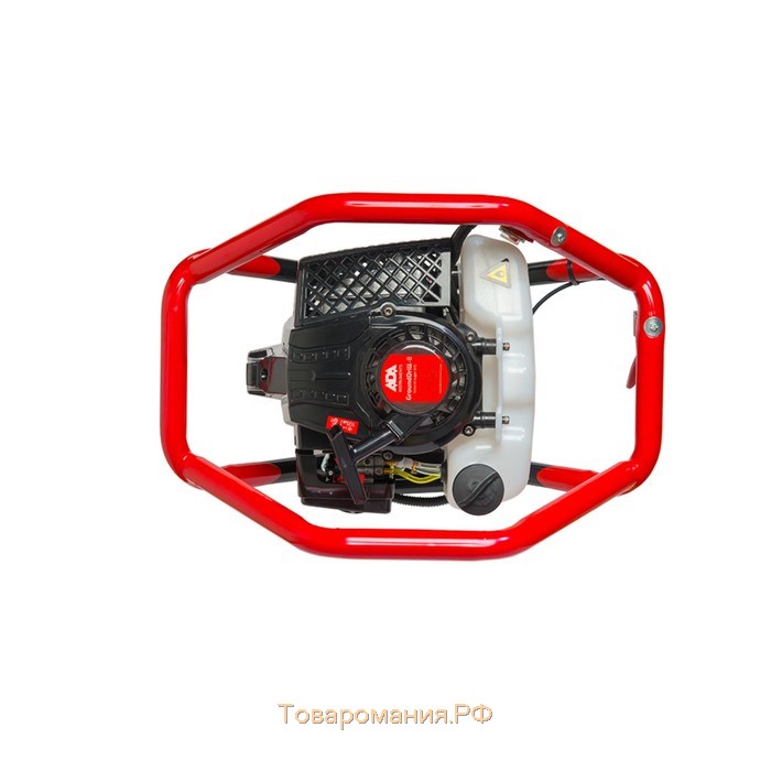 Мотобур ADA Ground Drill-8 А00374, бензиновый, 2Т, 3.26 л.с., 2.4 кВт, d=20 мм, БЕЗ ШНЕКА