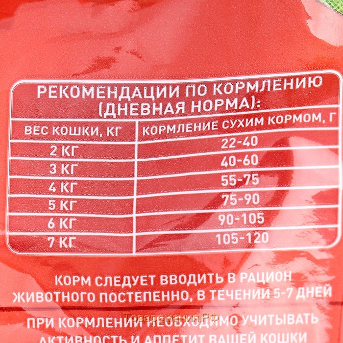 Сухой корм Chammy для кошек, говядина, 350 г