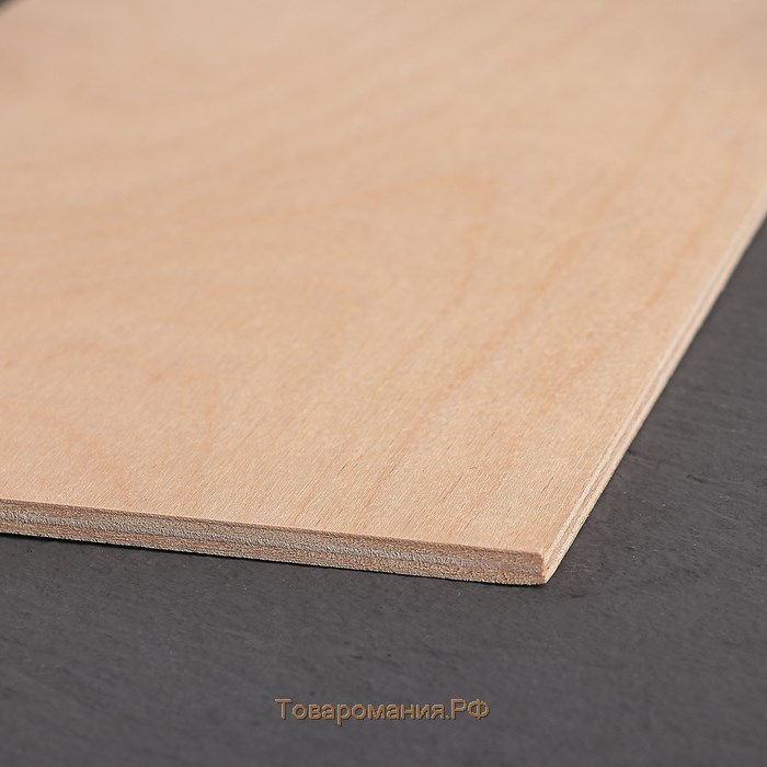 Доска разделочная деревянная, 28×19×0,5 см