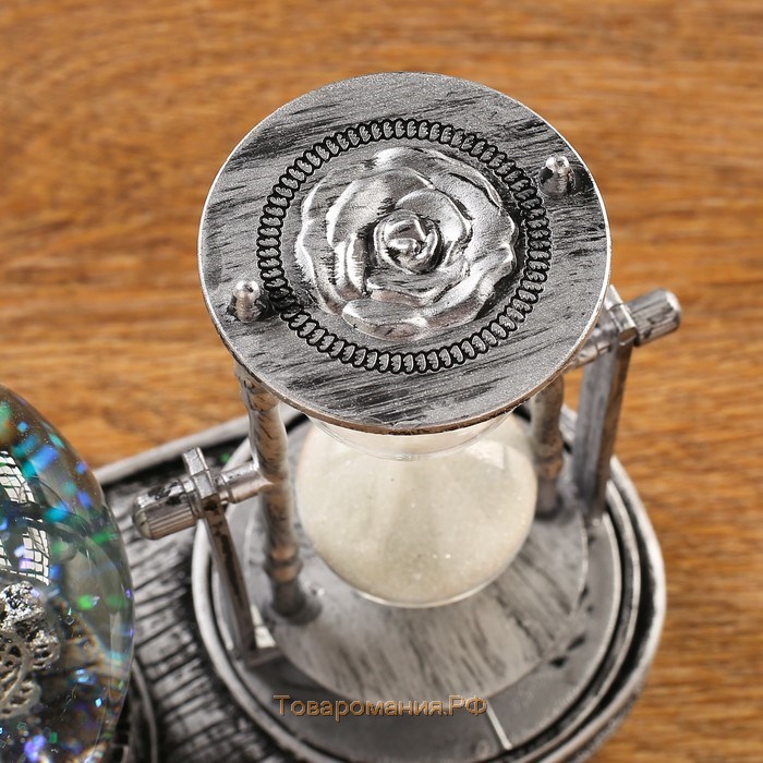 Песочные часы "Лондонское колесо обозрения", с подсветкой, 16 х 8 х 13.5 см, 3 ААА