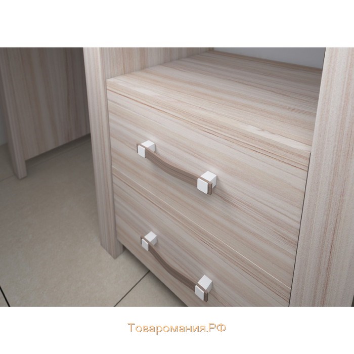 Стол угловой СТД-У, 1300 × 1230 × 755 мм, цвет карамель / карамель