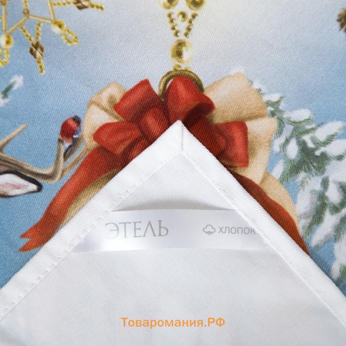 Скатерть  "Christmas time" 150х185см +/-3см с ГМВО, хл100%