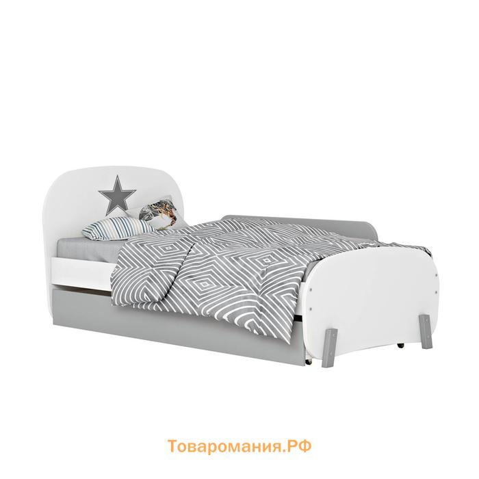 Боковое ограждение кровати детской Polini kids Mirum 1910, цвет белый