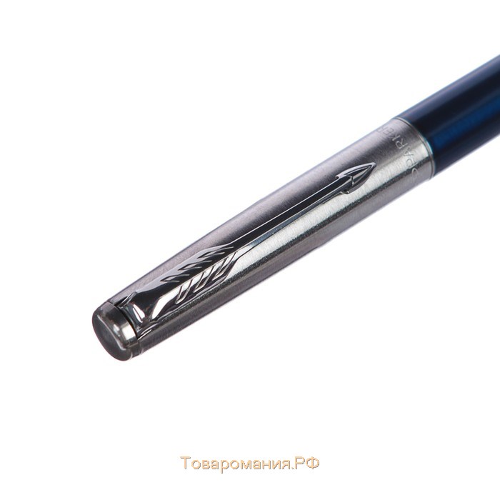 Ручка перьевая Parker Jotter Core F63 Royal Blue CT M, корпус из нержавеющей стали