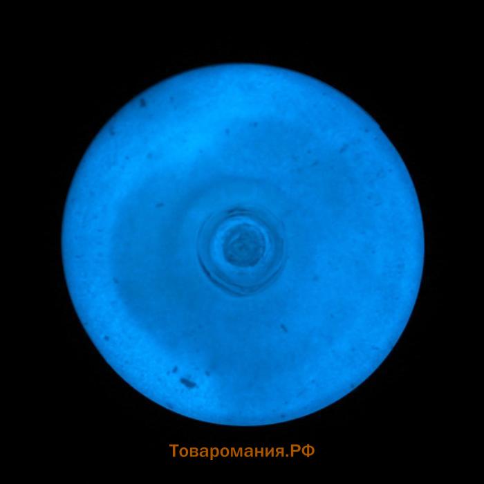 Краска акриловая люминесцентная (светящаяся в темноте), LUXART Lumi, 20 мл, белый, небесно-голубое свечение (L9V20)