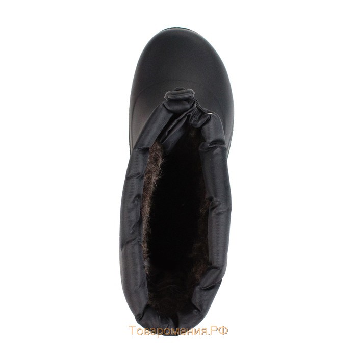 Сноубутсы мужские «ЭВА»,цвет чёрный, размер 46-47