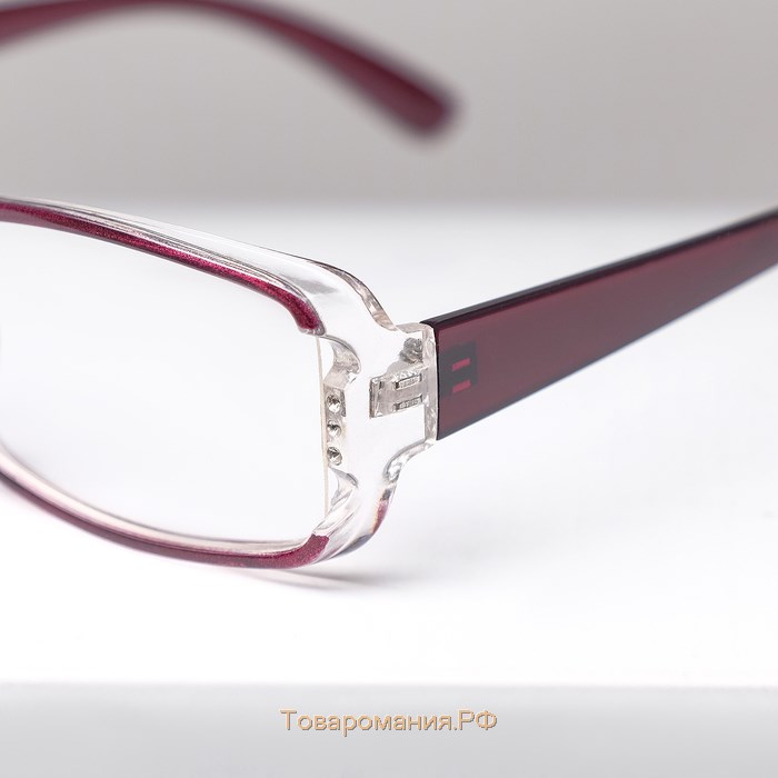Готовые очки BOSHI 86017, цвет малиновый, +2,5
