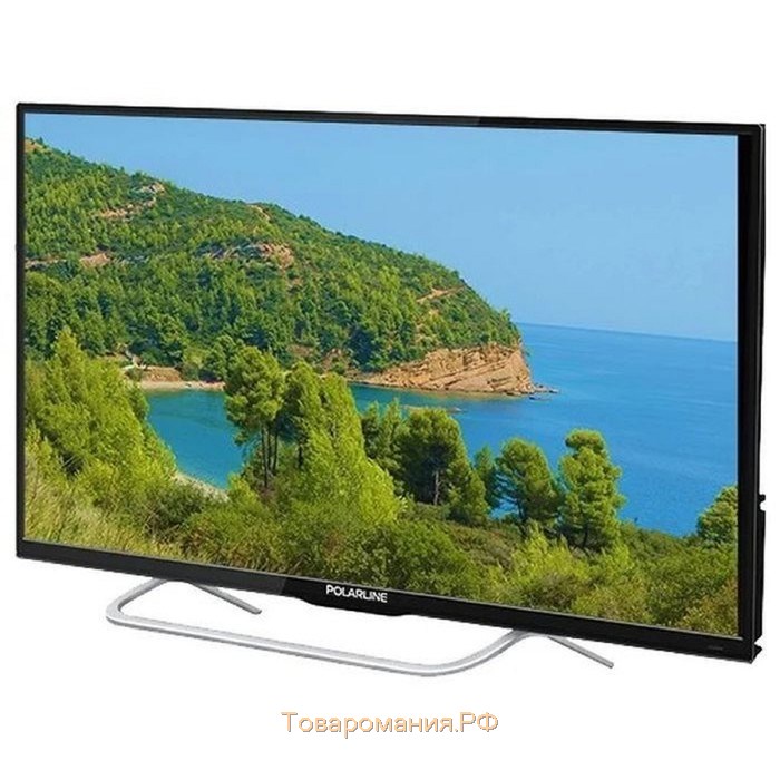 Телевизор Polarline 32PL12TC, 32", 1366x768, DVB-T2, 3xHDMI, 1xUSB, черный