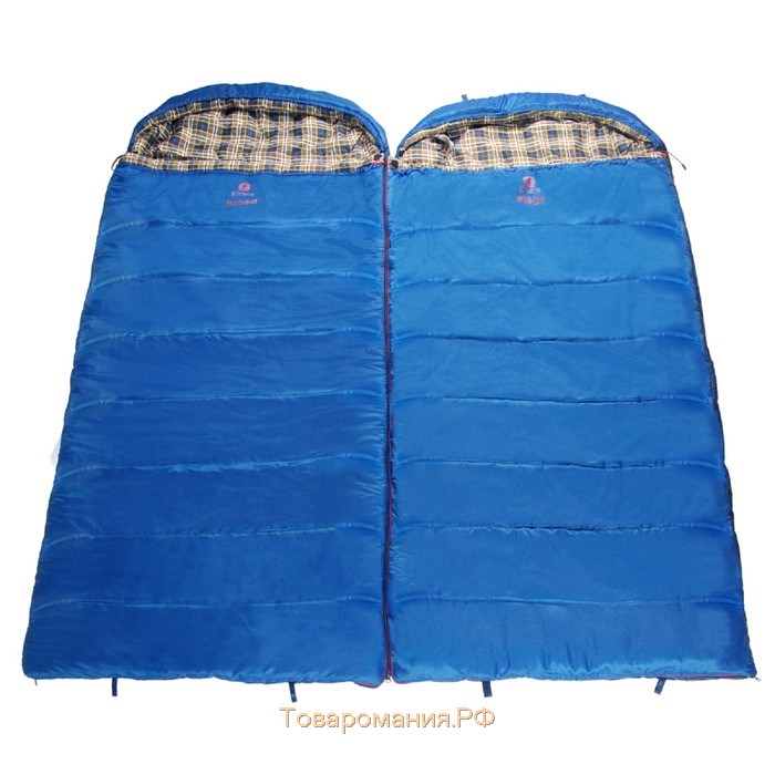 Спальный мешок Btrace Duvet, одеяло, 3 слоя, левый, 100х230 см, 0/-15°C