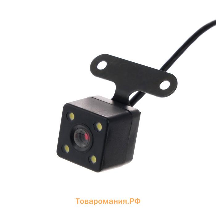 Видеорегистратор Cartage, 2 камеры, HD 1080P, размер 30×7.5 см, TFT 4.5, обзор 140°