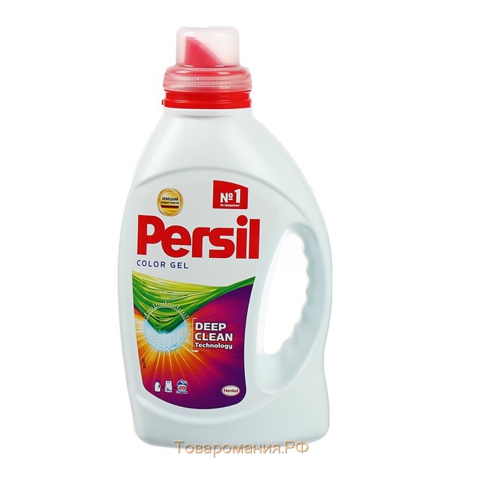 Жидкое средство для стирки Persil Color, гель, универсальное, 1.3 л