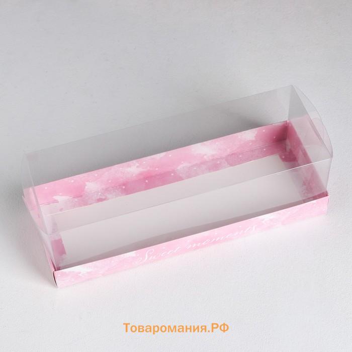 Коробка кондитерская Sweet moments, 26 х 8 х 9.5 см