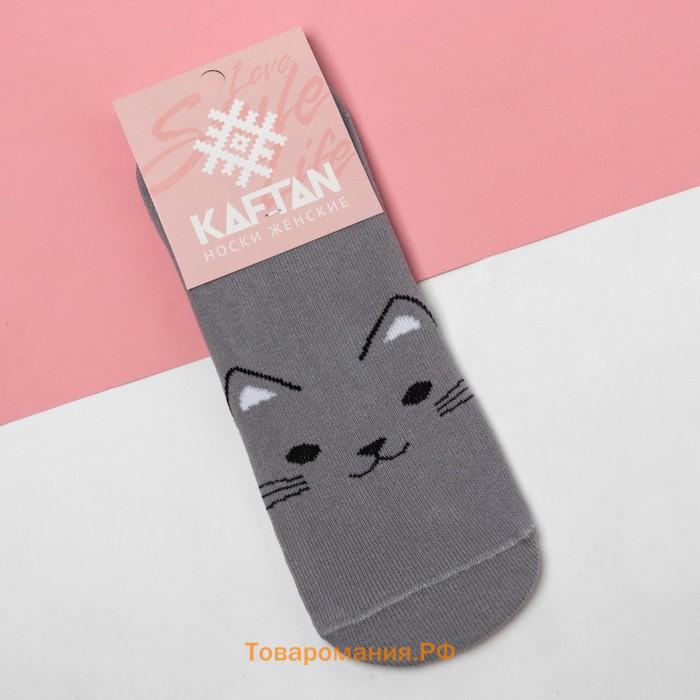 Носки женские укороченные KAFTAN "Котёнок" р. 36-39 (23-25 см)