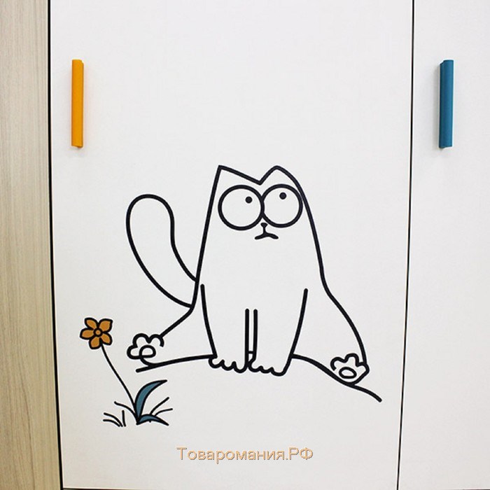 Шкаф 3-створчатый «Кот № 25», 1150 × 516 × 2040 мм, цвет туя светлая