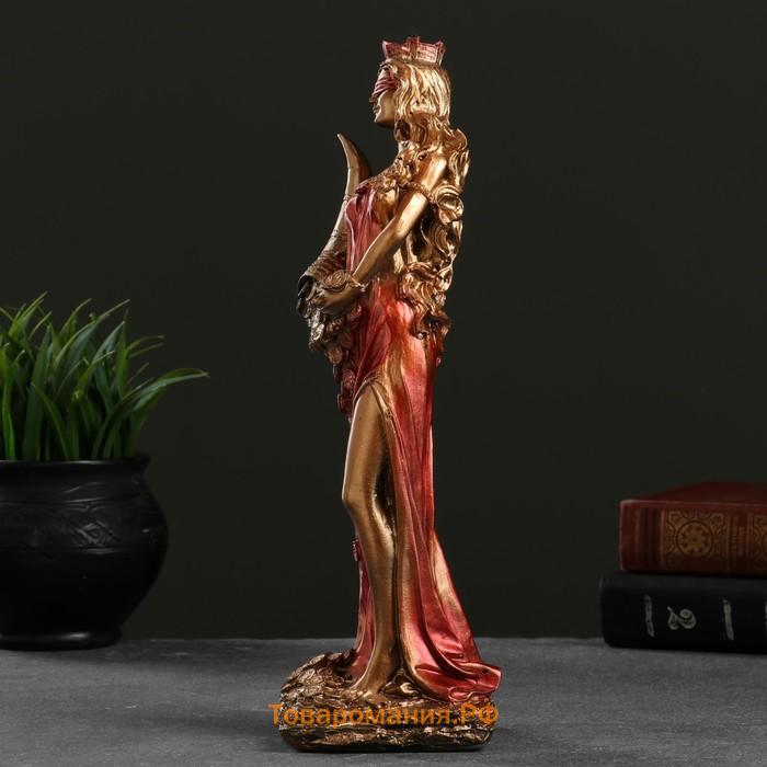 Фигура "Богиня Фортуна" золото, 29х10см