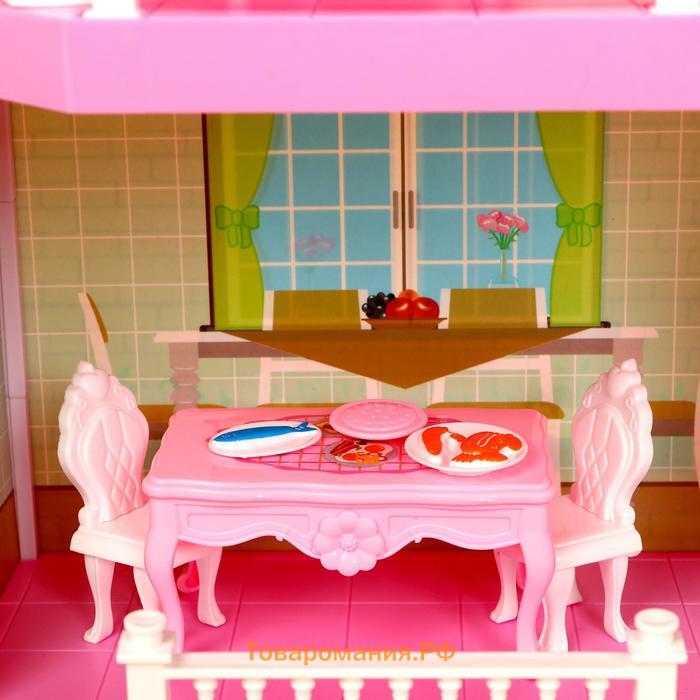 Дом для кукол «Таунхаус», с куклой и аксессуарами