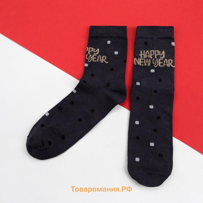 Набор женских новогодних носков KAFTAN "Snow" р. 36-40 (23-25 см), 2 пары