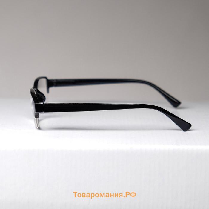 Готовые очки Восток 0056, цвет чёрный, отгибающаяся дужка, -3