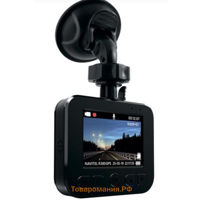 Видеорегистратор Navitel R300 GPS, 2", обзор 140°, 1920x1080