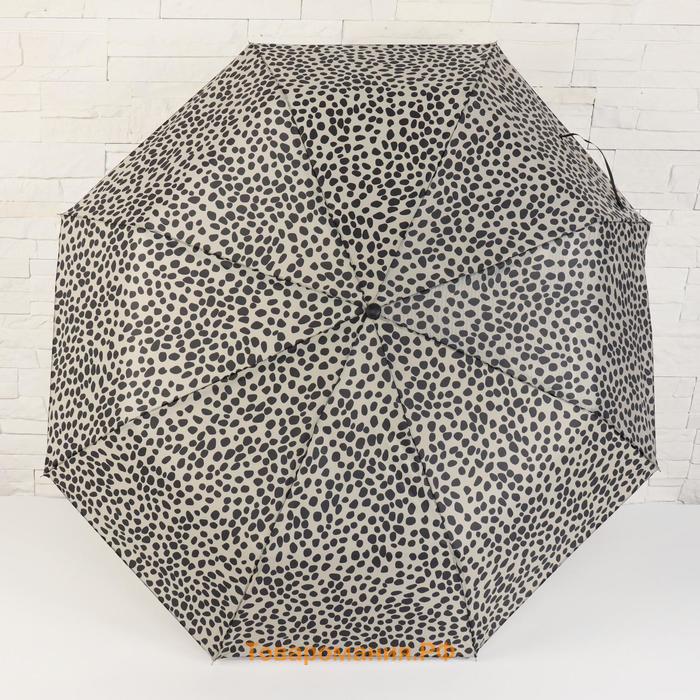 Зонт механический «Сафари», 3 сложения, 8 спиц, R = 48 см, рисунок МИКС