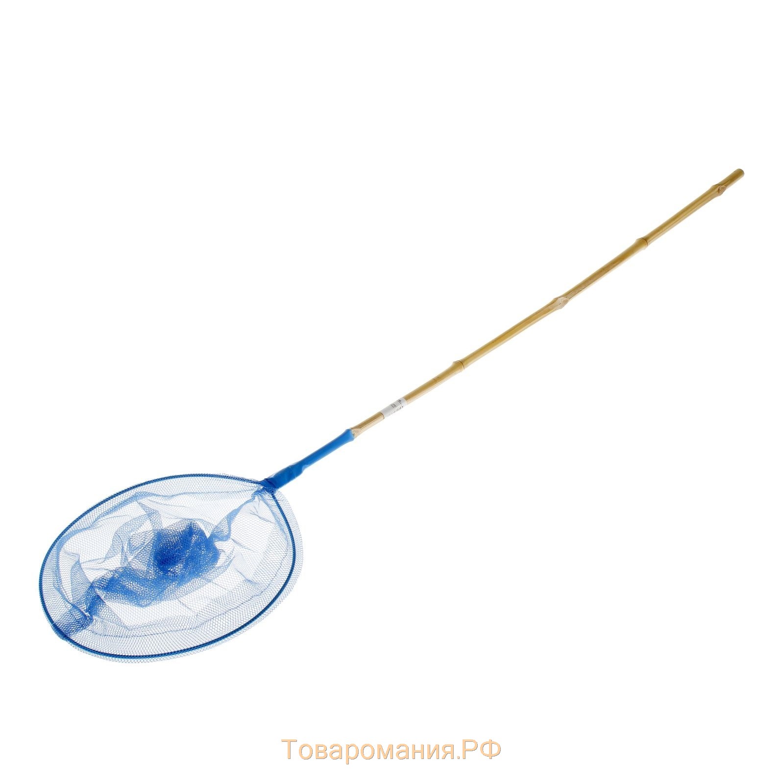 Сачок детский, бамбуковая ручка 81 см, d=20 см, цвета МИКС