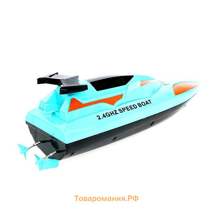 Катер радиоуправляемый Speed Boat, работает от аккумулятора, МИКС